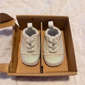Vans Glittery White Kids Sneakers